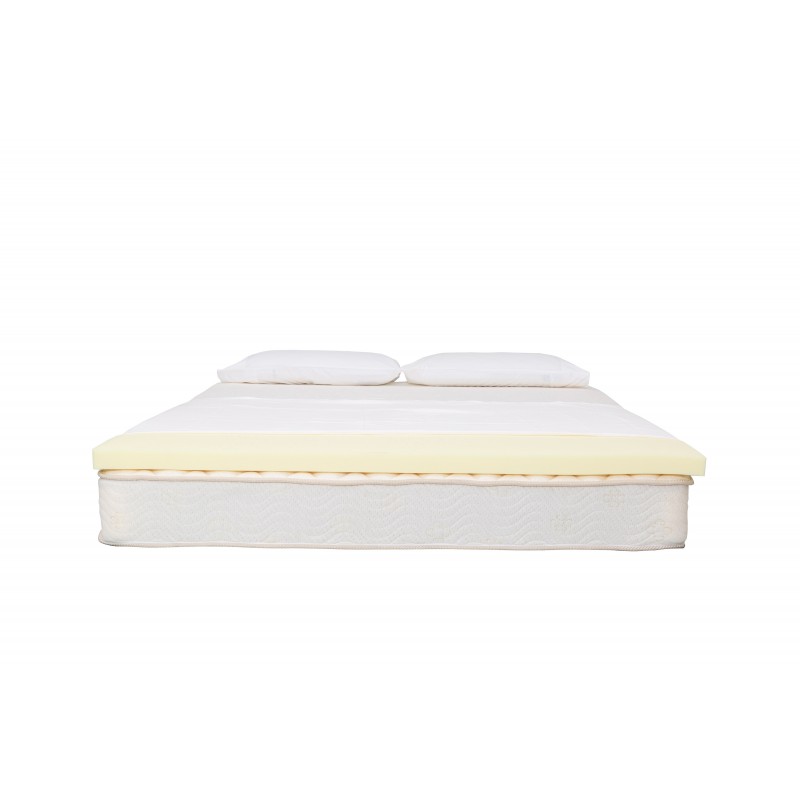 Luxury Memory Foam Topper Pad 50mm, Mattress Topper For Queen Size Bed